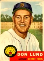 1953 Topps      277     Don Lund RC